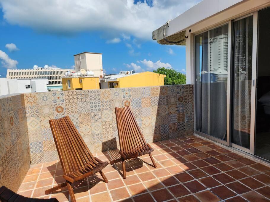 Penthouse A Un Paso De Puerto Cancun Exterior photo